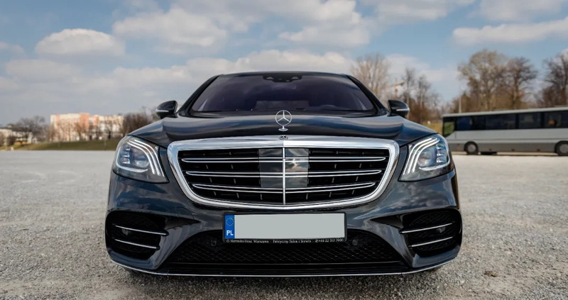 Mercedes-Benz Klasa S cena 240500 przebieg: 166000, rok produkcji 2017 z Bielsk Podlaski małe 154